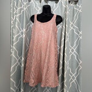 Bar 111, Dusty pink lace dress, size medium